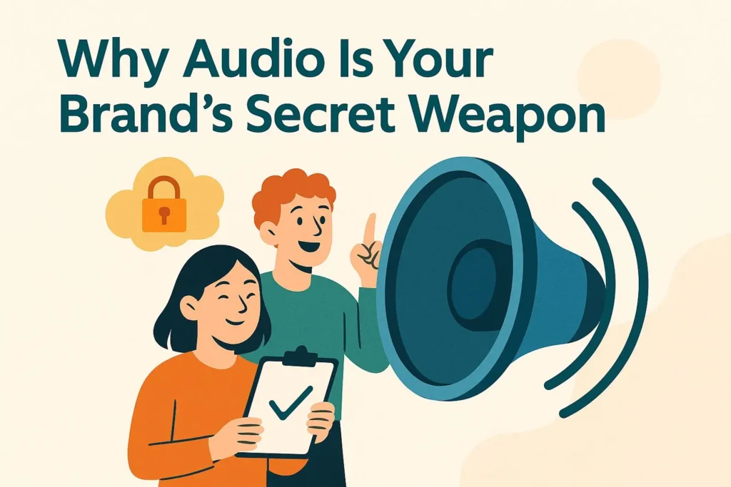 guide to recording your audio - your brands secret weapon